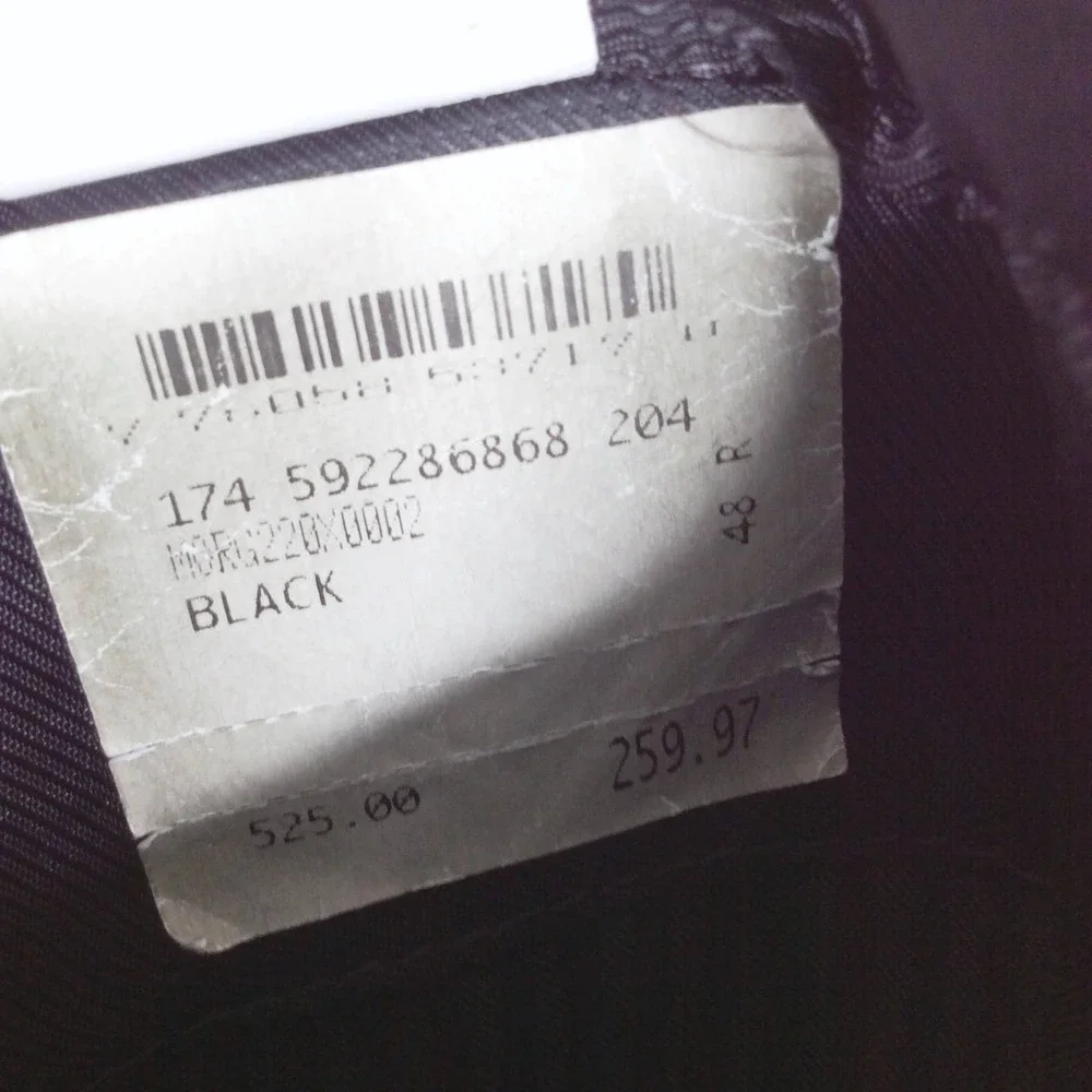 Calvin Klein 2 Button Suit Jacket Blazer Men's Size 48R Black 100% Wool